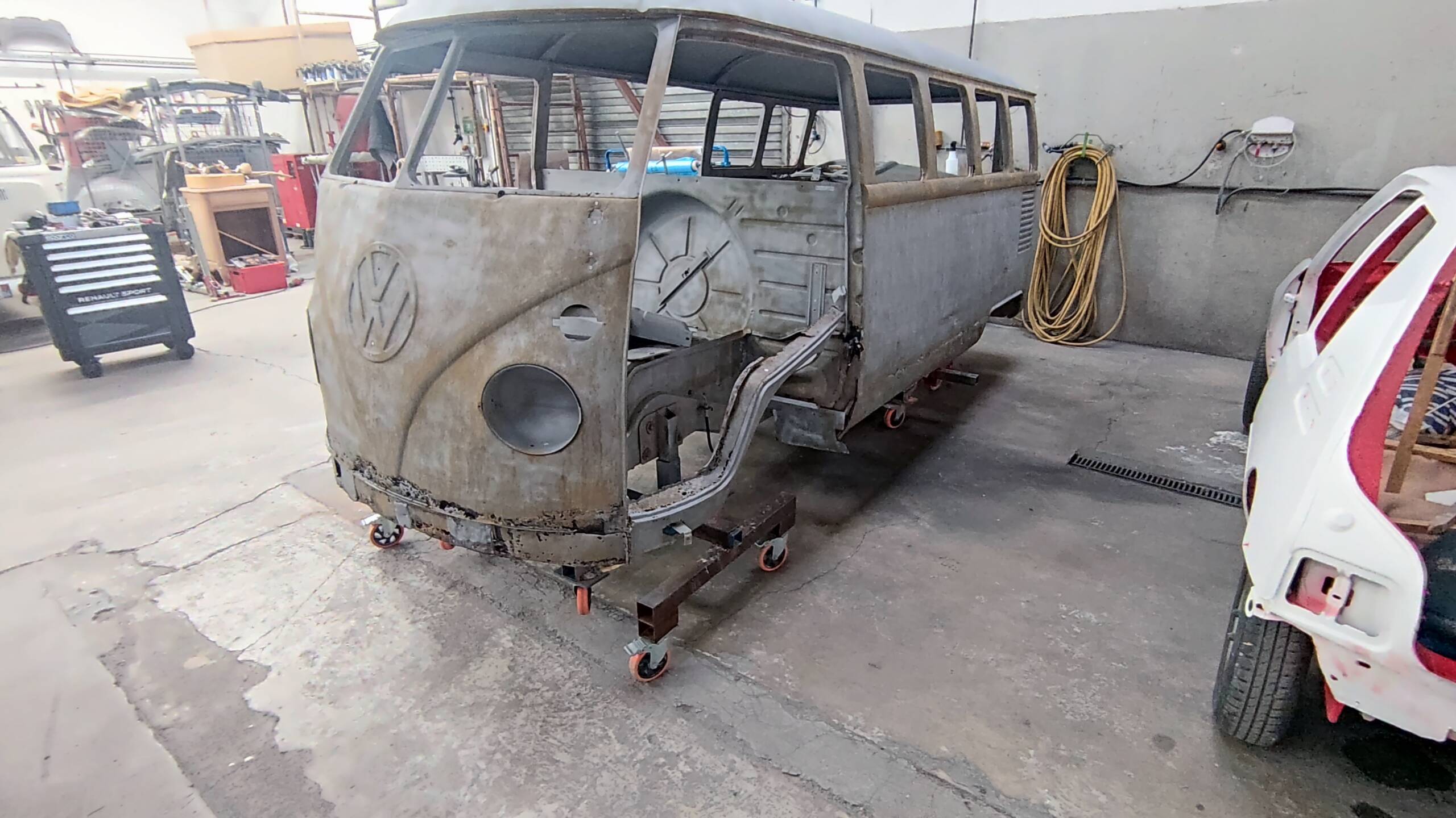 Carcasse van volkswagen